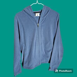 Columbia Blue Women's Zip up Fleece Size‎ L (M15)